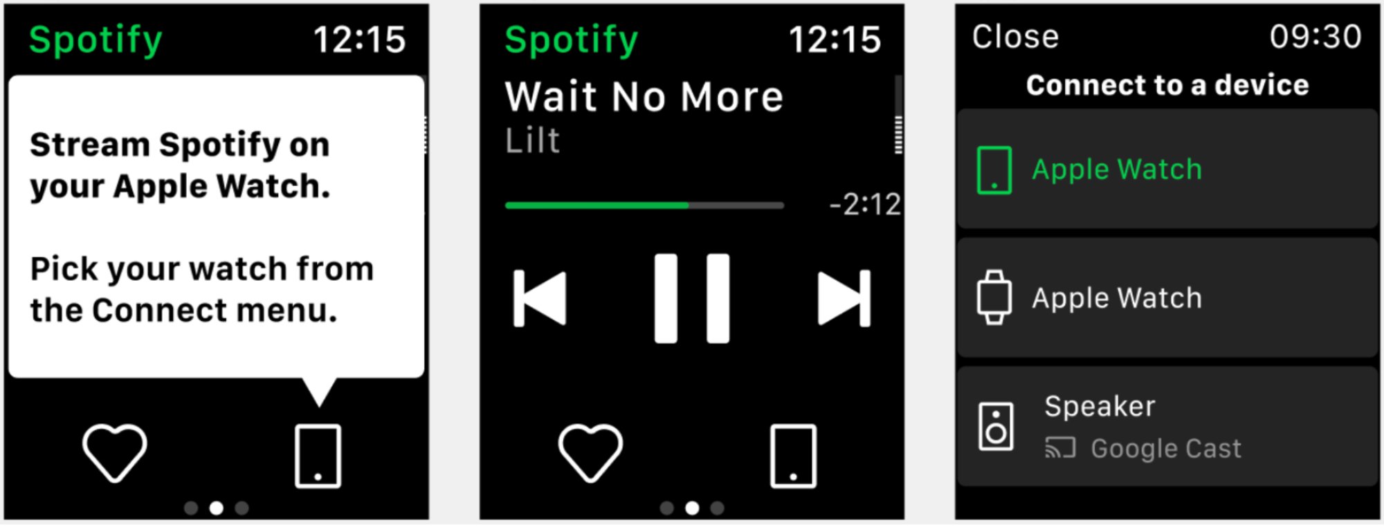 Spotify UX writing across devices